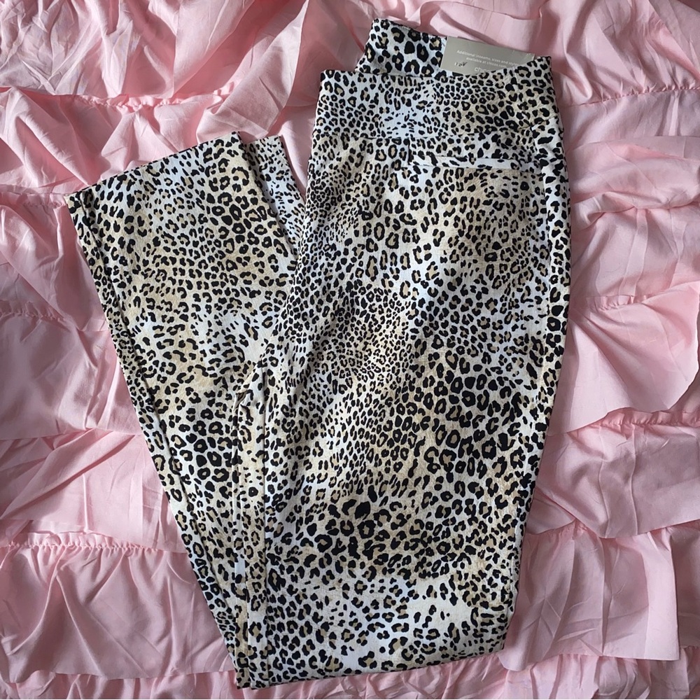 Chicos Animal Print Pants